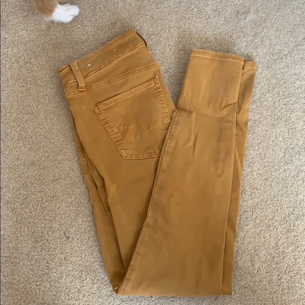 American Eagle Burnt Orange Jeans
